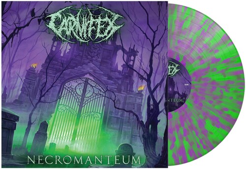 Carnifex - Necromanteum - Neon Green W/ Purple Splatter