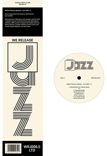 Boillat Therace Quintet - Live 1974 + 3