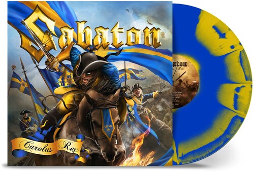 Sabaton - Carolus Rex [Blue & Yellow Sunburst]