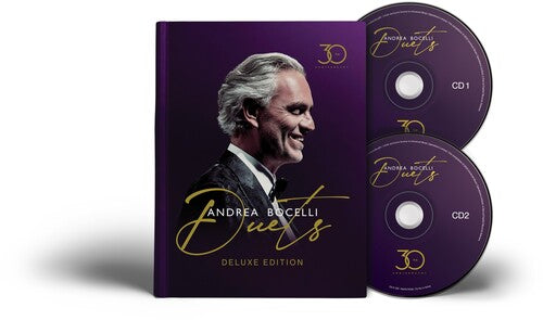Andrea Bocelli - Duets (30th Anniversary Deluxe Hardcover)