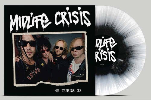 Midlife Crisis - 45 Turns 33 [Black/White Splatter]