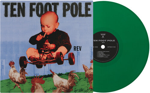 【LP/US盤】TEN FOOT POLE / REV Rev (30th Anniversary) [Green] Vinyl - Ten Foot Pole Vinyl Records