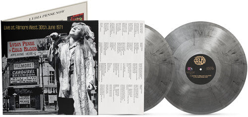 Lydia Pense & Cold Blood - Live at Fillmore West (June 30th 1971) [2LP Silver & Black Marble]
