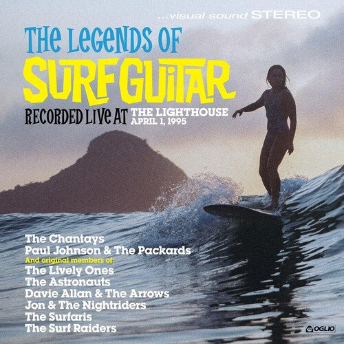 Various Artists - The Legends of Surf Guitar [2LP Transparent Aqua]