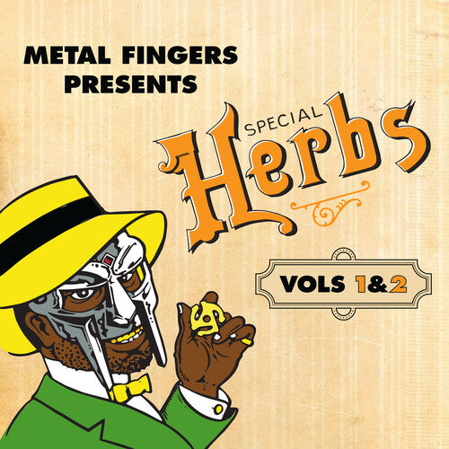 MF Doom - Metal Fingers Presents: Special Herbs Vol. 1 & 2 [2LP Mustard Yellow]