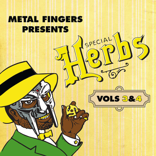 MF Doom - Metal Fingers Presents: Special Herbs Vol. 3 & 4 [2LP Yellow]