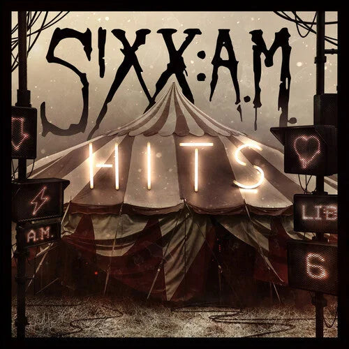 Sixx:a.M. - HITS [2LP Translucent Red with Black Smoke]