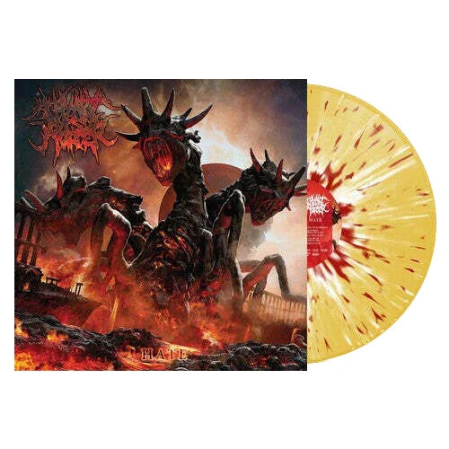 Thy Art Is Murder - Hate [Yellow/Red/White Splatter]