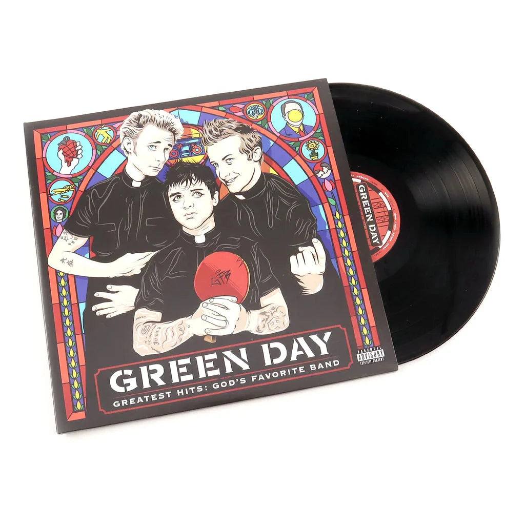 Greatest Hits: God's Favorite Band Vinyl - Green Day Vinyl Records Greatest Hits: God's Favorite Band Vinyl - Green Day Vinyl Records
