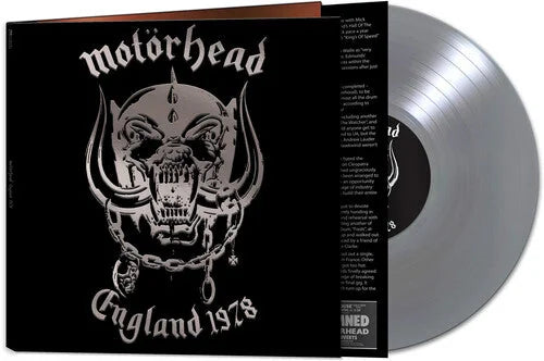 England 1978 - Silver Vinyl - Motörhead Vinyl Records | Vinyl