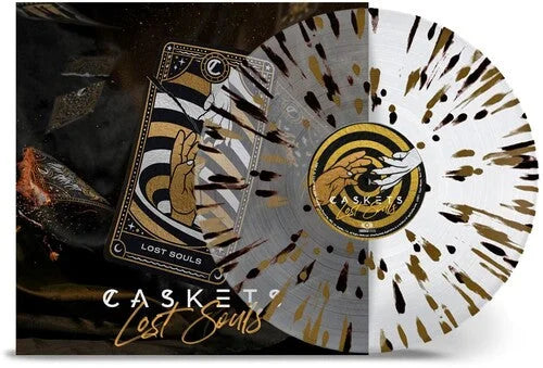 Caskets - Lost Souls [Clear with Gold & Black Splatter]