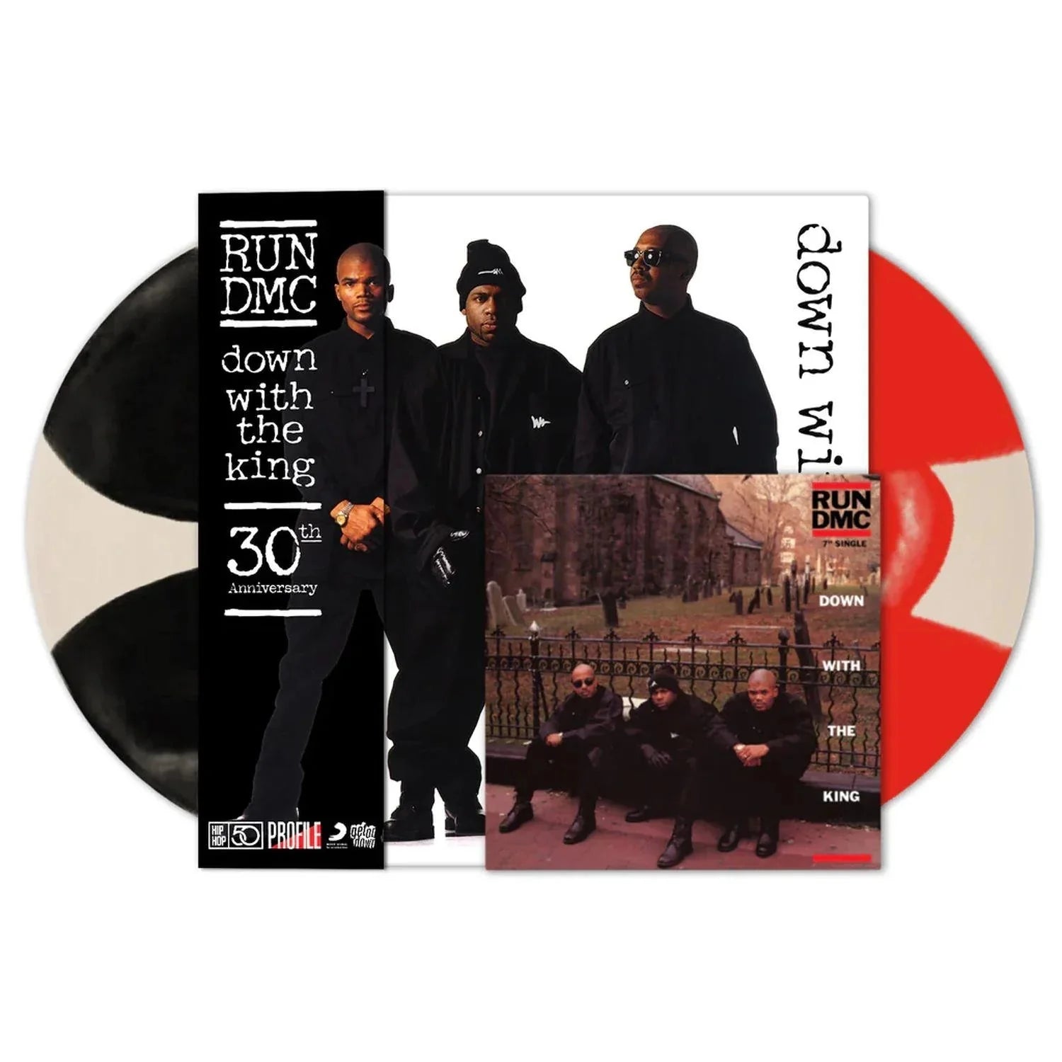 Run DMC - Down With The King (30th Anniversary Edition) [Black/Red 2LP]