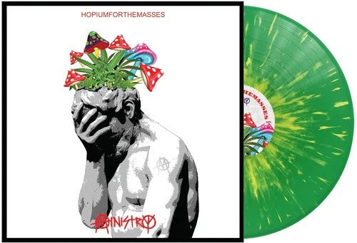 Ministry - Hopiumforthemasses [Green & Yellow Splatter]
