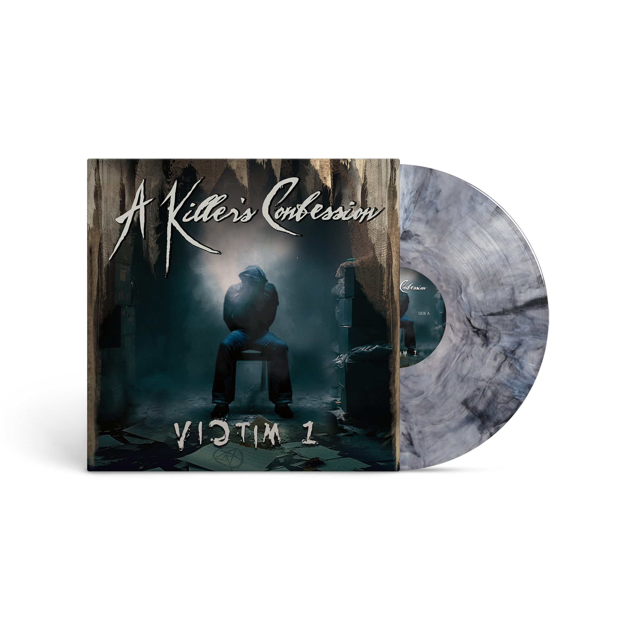 A Killer’s Confession – Victim 1 [Silver & Black Marble]