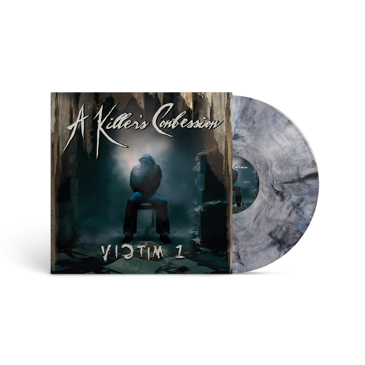 A Killer’s Confession – Victim 1 [Silver & Black Marble]