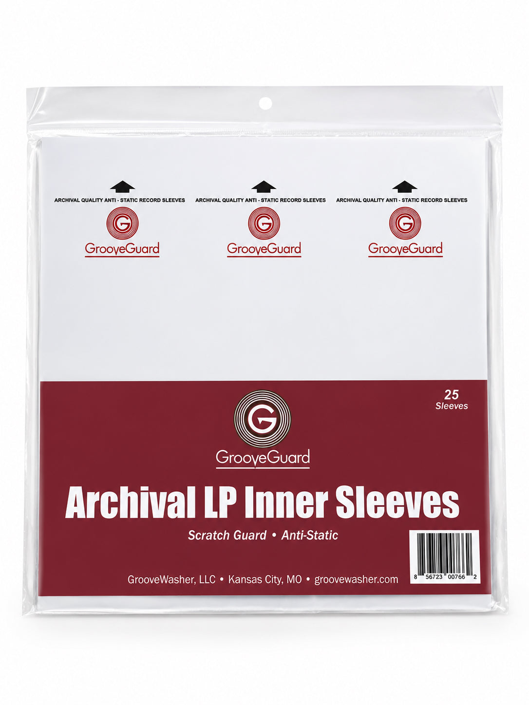 GrooveGuard: Archival LP Inner Sleeves (25)