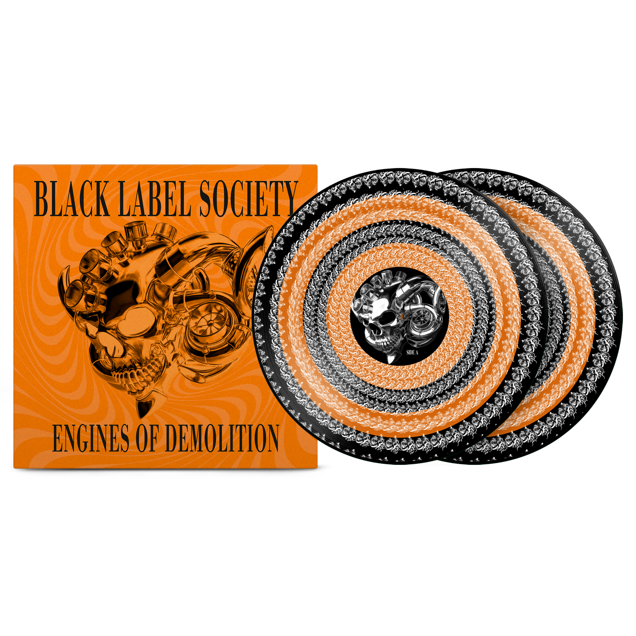 Black Label Society – Engines of Demolition [2LP Orange Zoetrope]