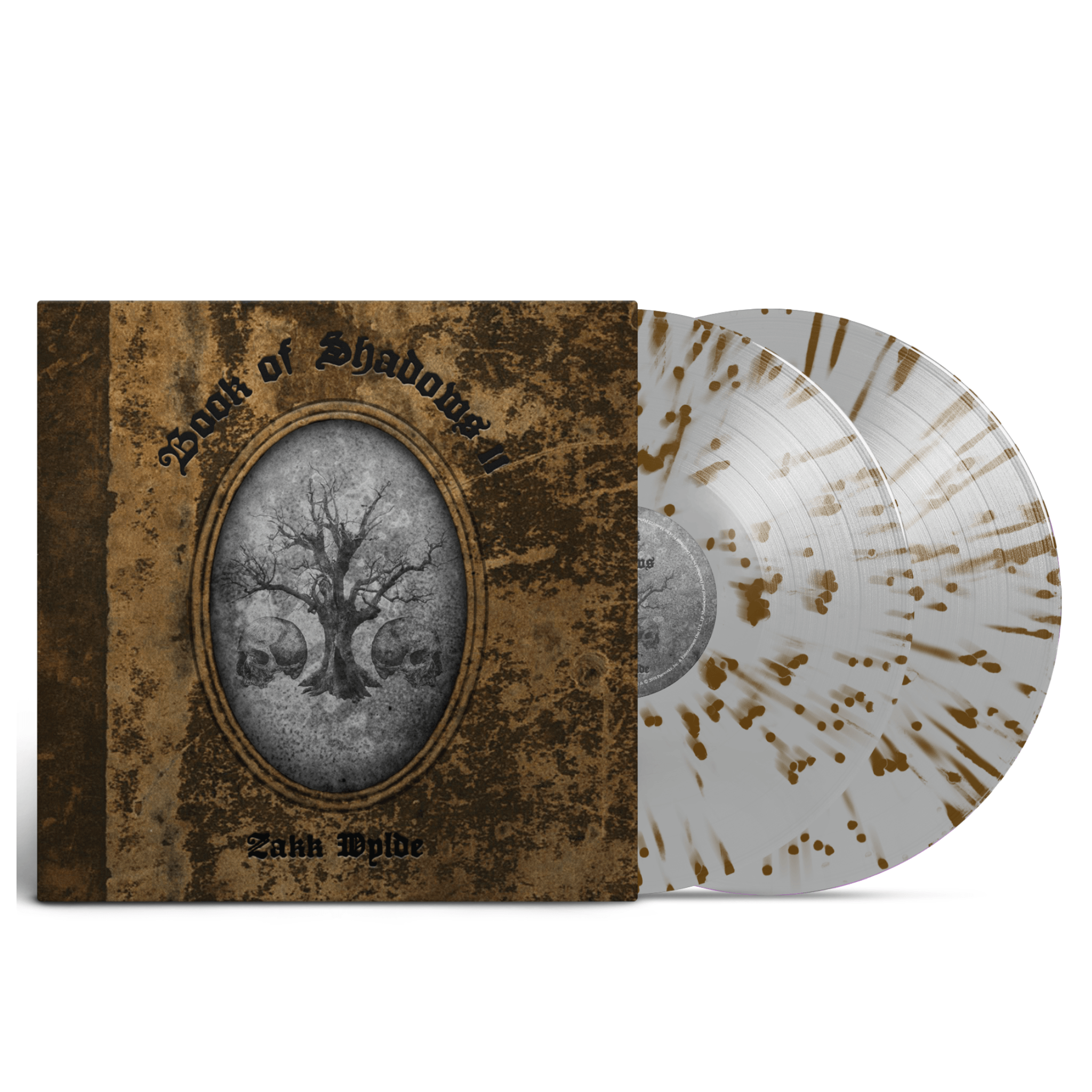 Zakk Wylde - Book Of Shadows II Silver W/Brown Splatter Vinyl [Silver & Brown Splatter]
