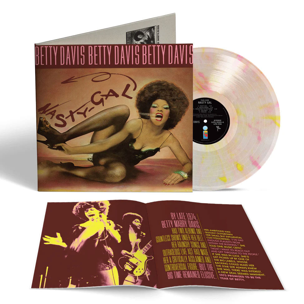 Betty Davis - Nasty Gal [Clear with Pink & Yellow]
