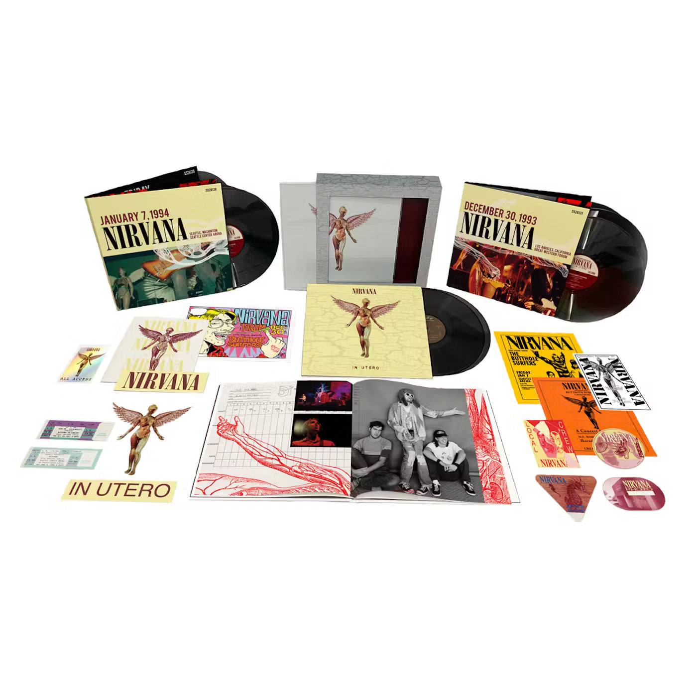 Nirvana - In Utero (30th Anniversary) [Super Deluxe Edition 8 LP Boxset]