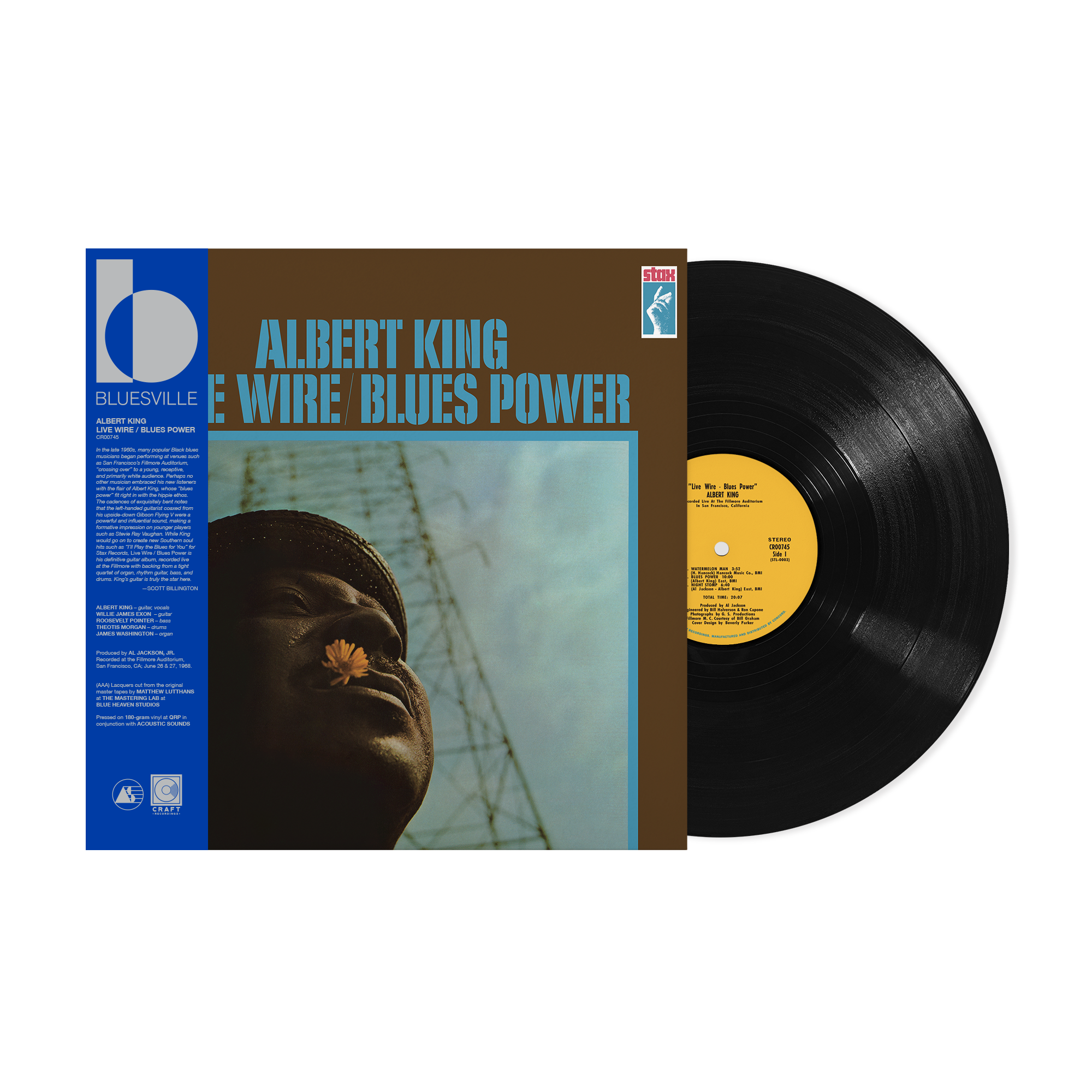 Albert King - Live Wire / Blues Power (Bluesville Series)