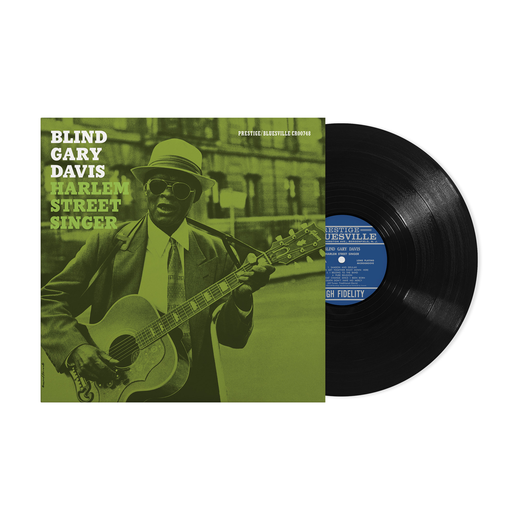 Blind Gary Davis - Harlem Street Singer (Bluesville Series)