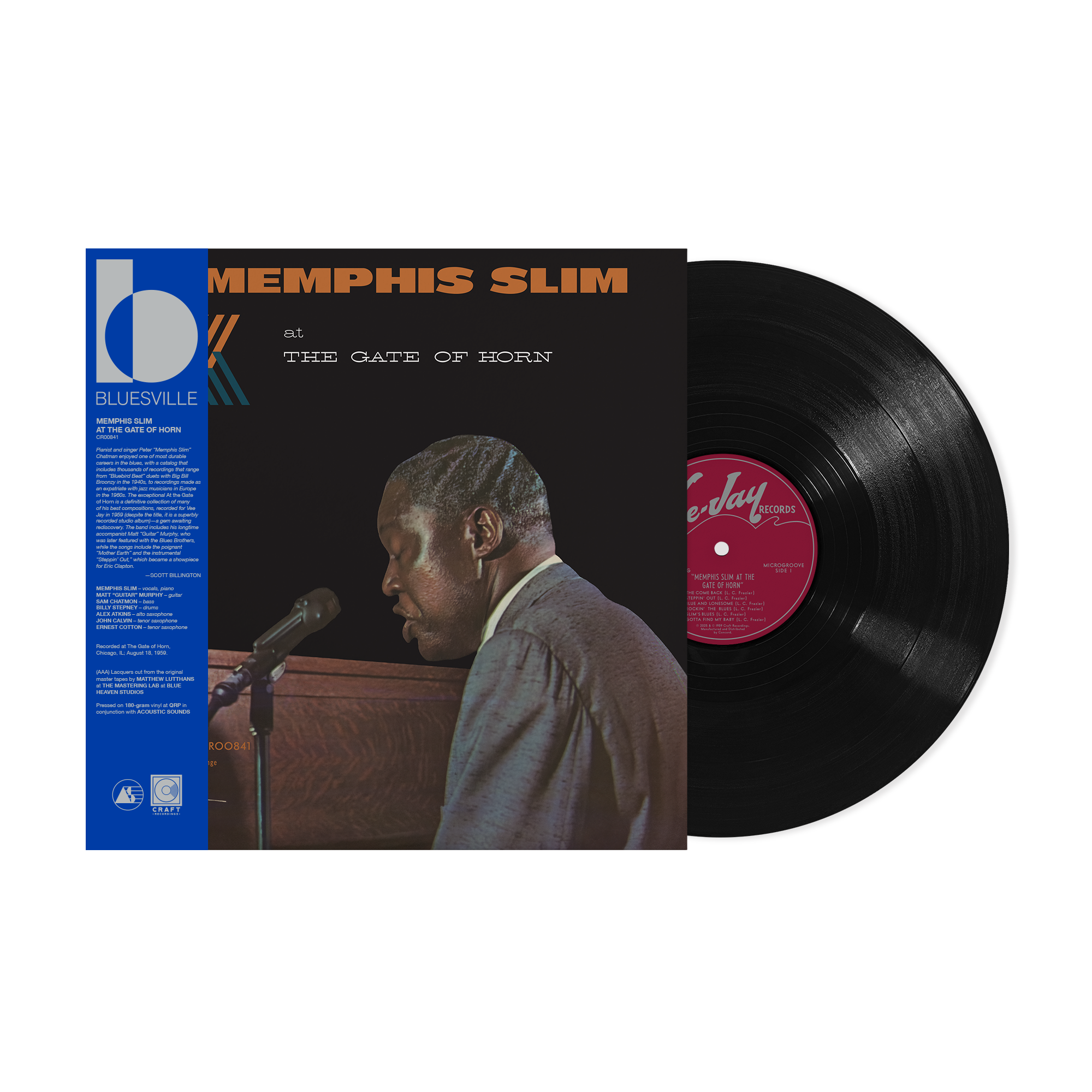 Memphis Slim - At The Gate of Horn (Bluesville Series)
