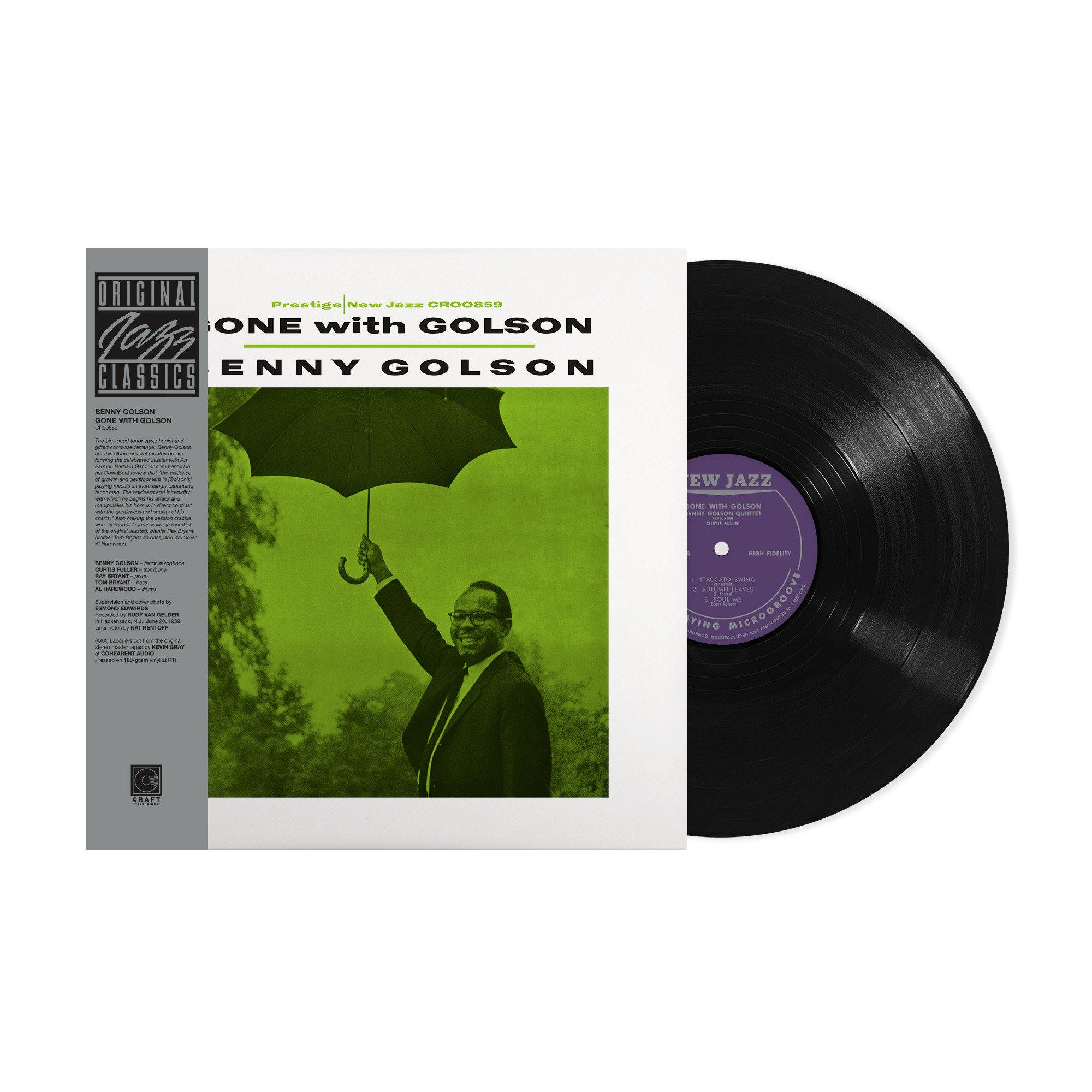 Benny Golson - Gone With Golson (Original Jazz Classics Series)