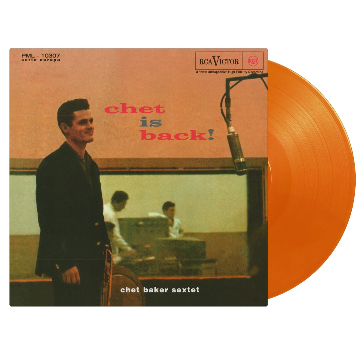 Chet Baker - Chet Is Back [Orange] - Vinyl