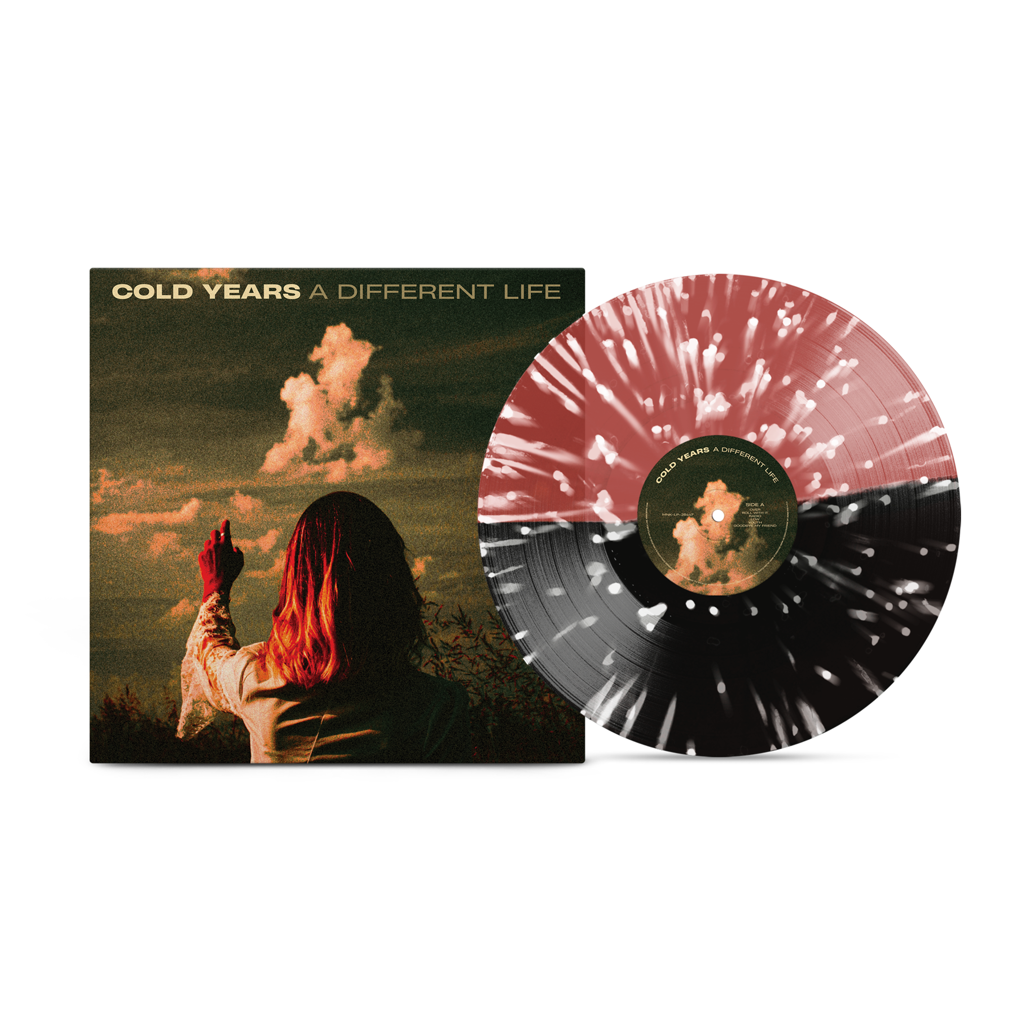 Cold Years - A Different Life [Black & Red Splatter]