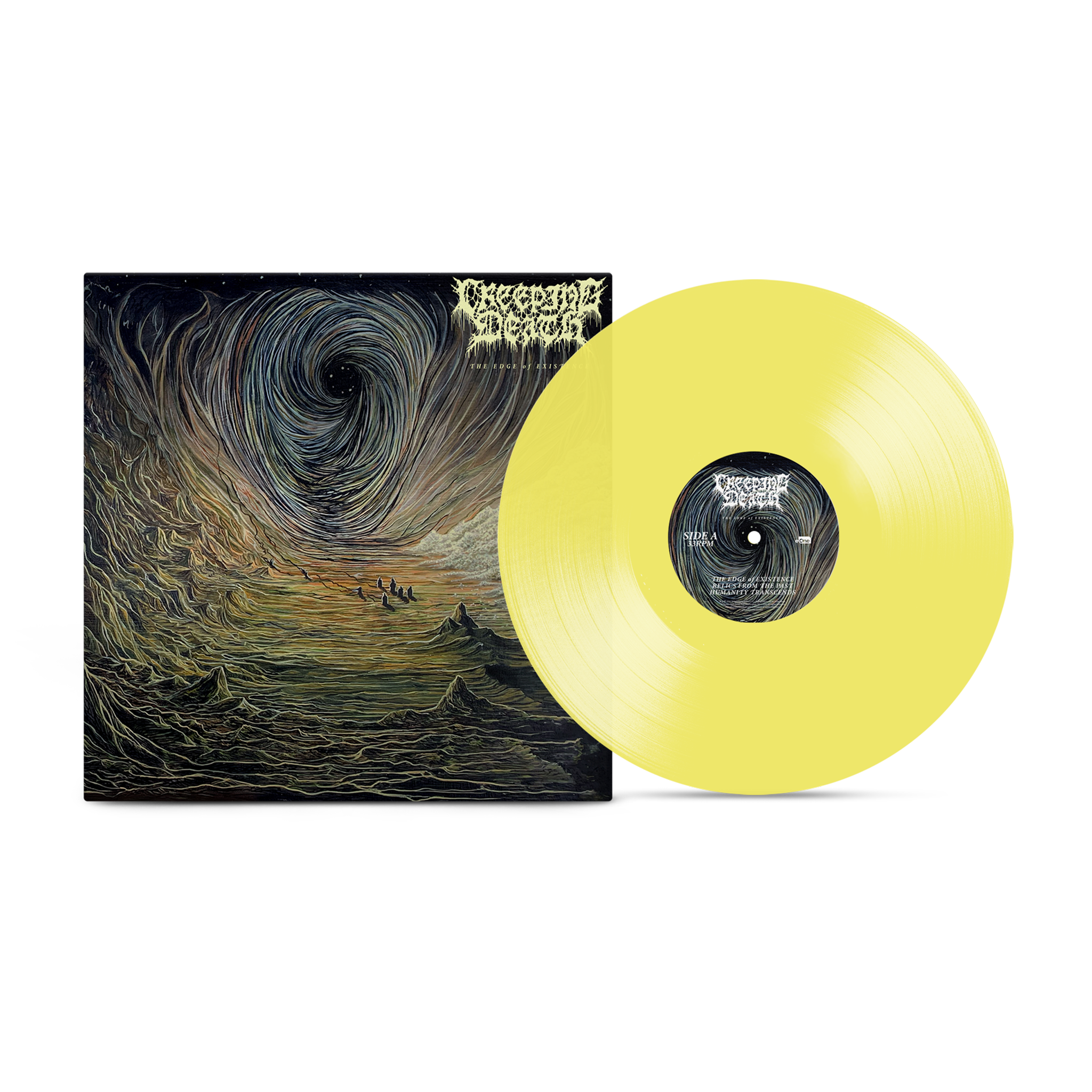 Creeping Death - The Edge of Existence [Clear Yellow]