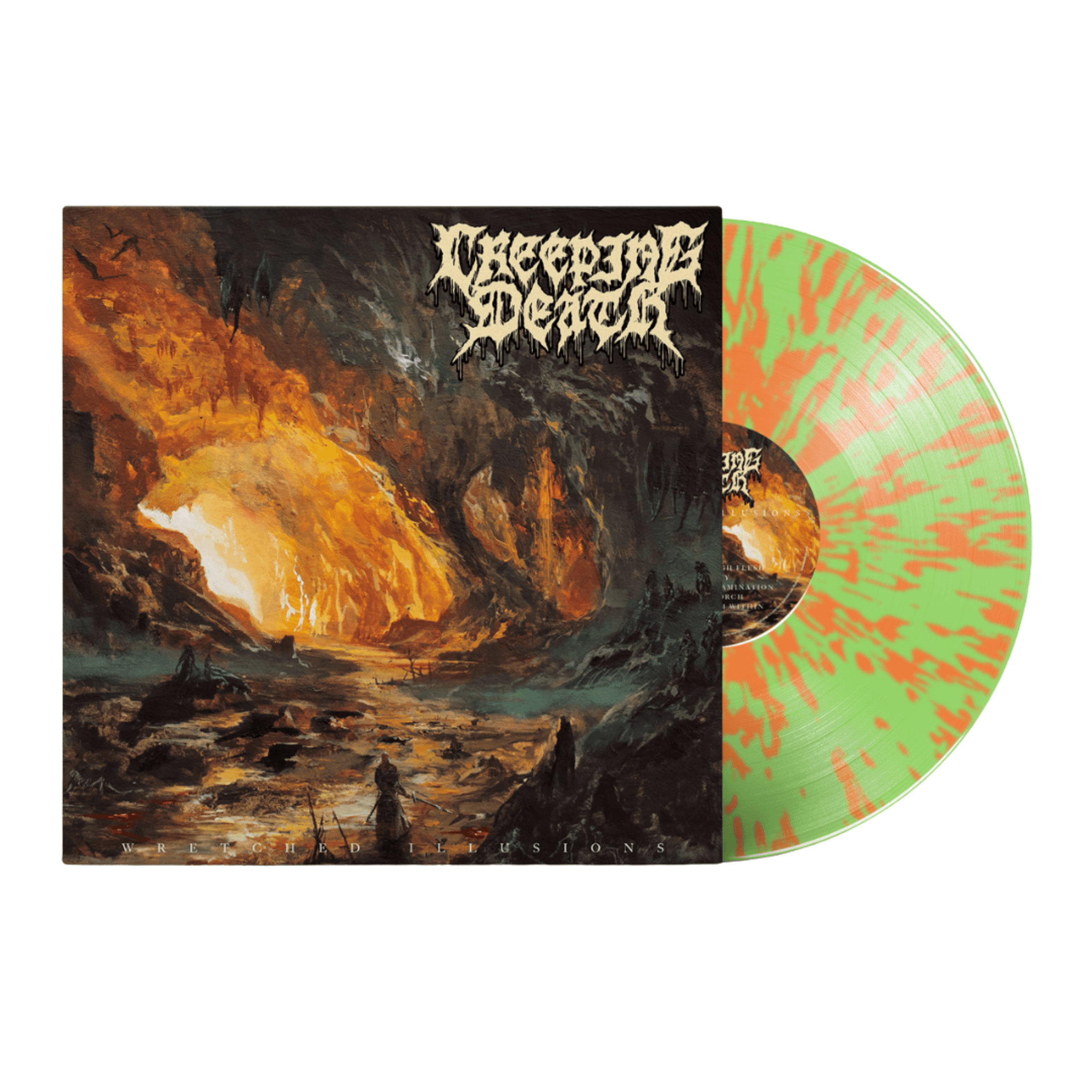 Creeping Death - Wretched Illusions [Translucent Galaxy Grape & Black Ice]