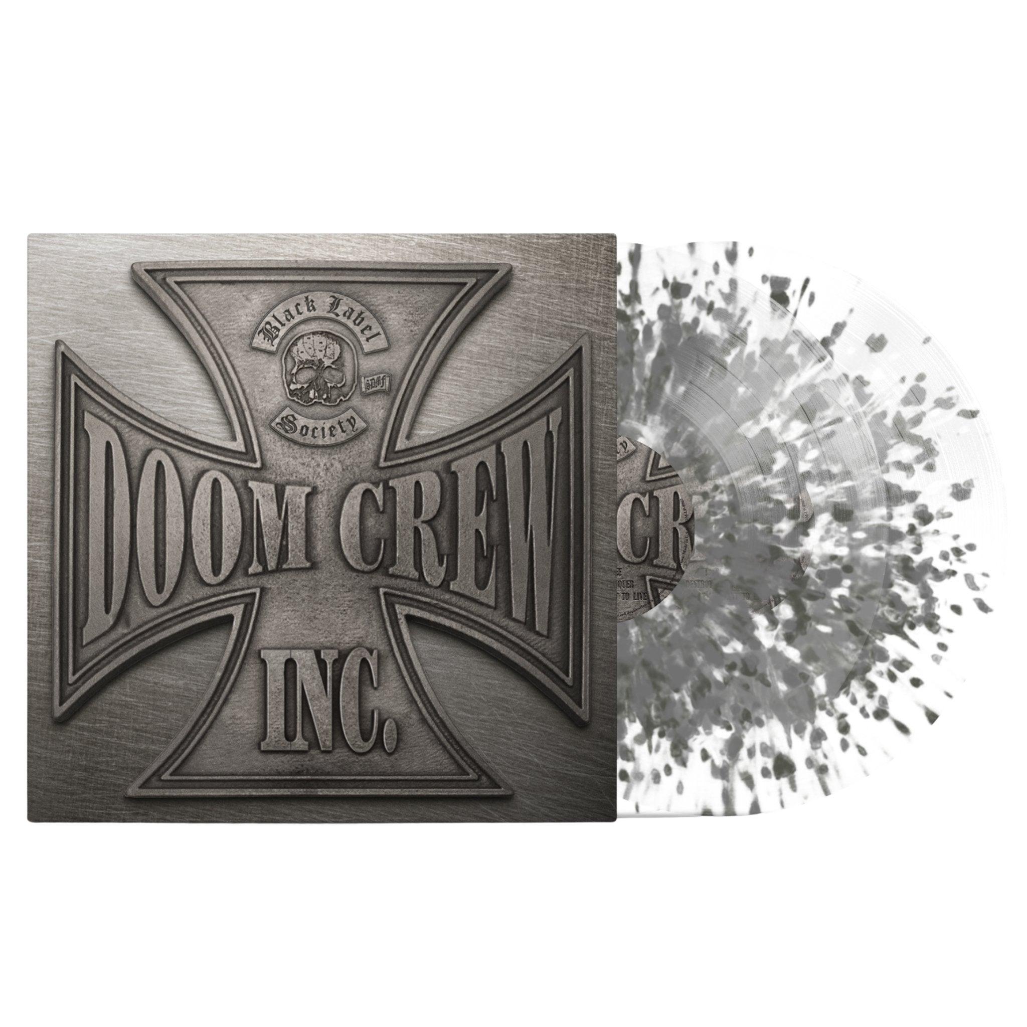 Black Label Society - Doom Crew [Clear & White & Grey & Black Ice Splatter]