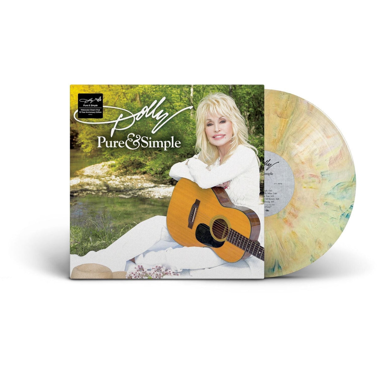 Dolly Parton - Pure & Simple (10th Anniversary Edition) [Watercolor Dream] - Vinyl