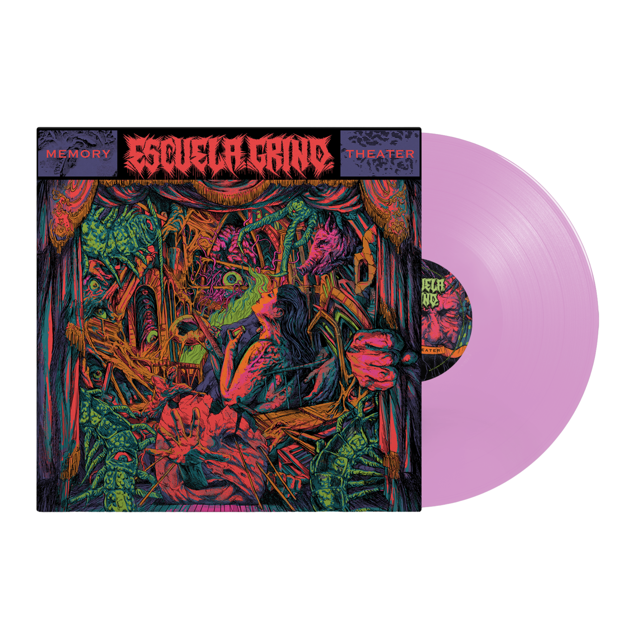 Escuela Grind - Memory Theater Indie Retail Pink Vinyl [Pink]