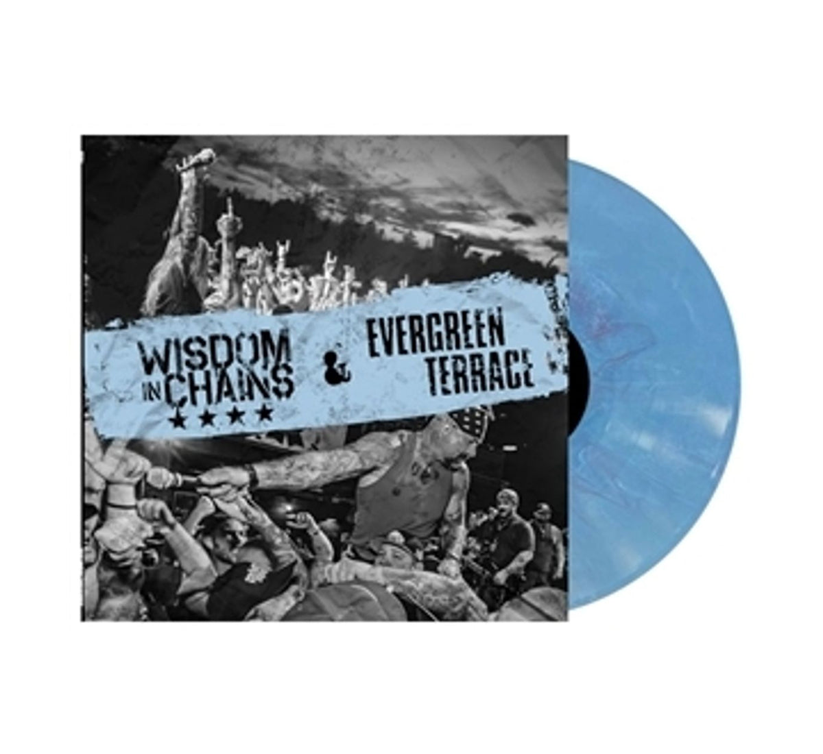 Evergreen Terrace & Wisdom in Chains - Evergreen Terrace & Wisdom in Chains [Baby Blue]