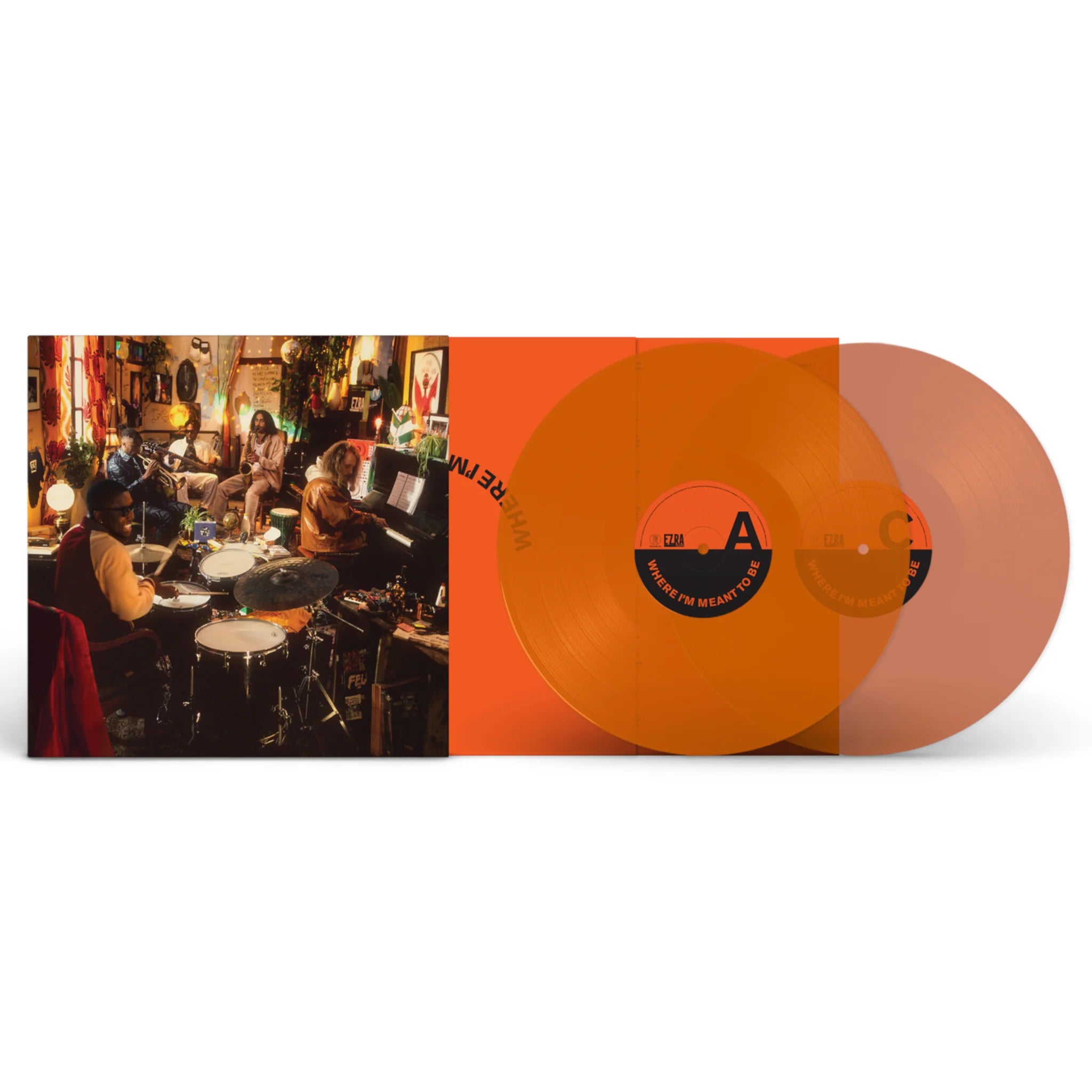 Ezra Collective - Where I'm Meant To Be [Orange 2LP]