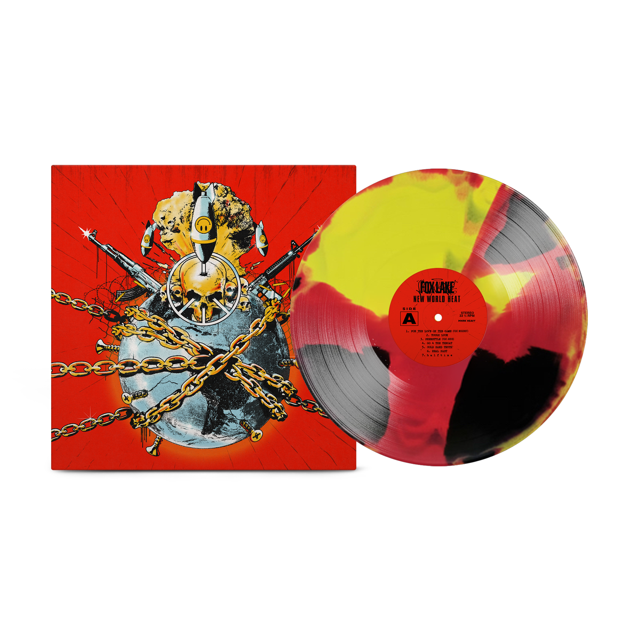 Fox Lake - New World Heat [Canary Yellow, Magenta & Black]