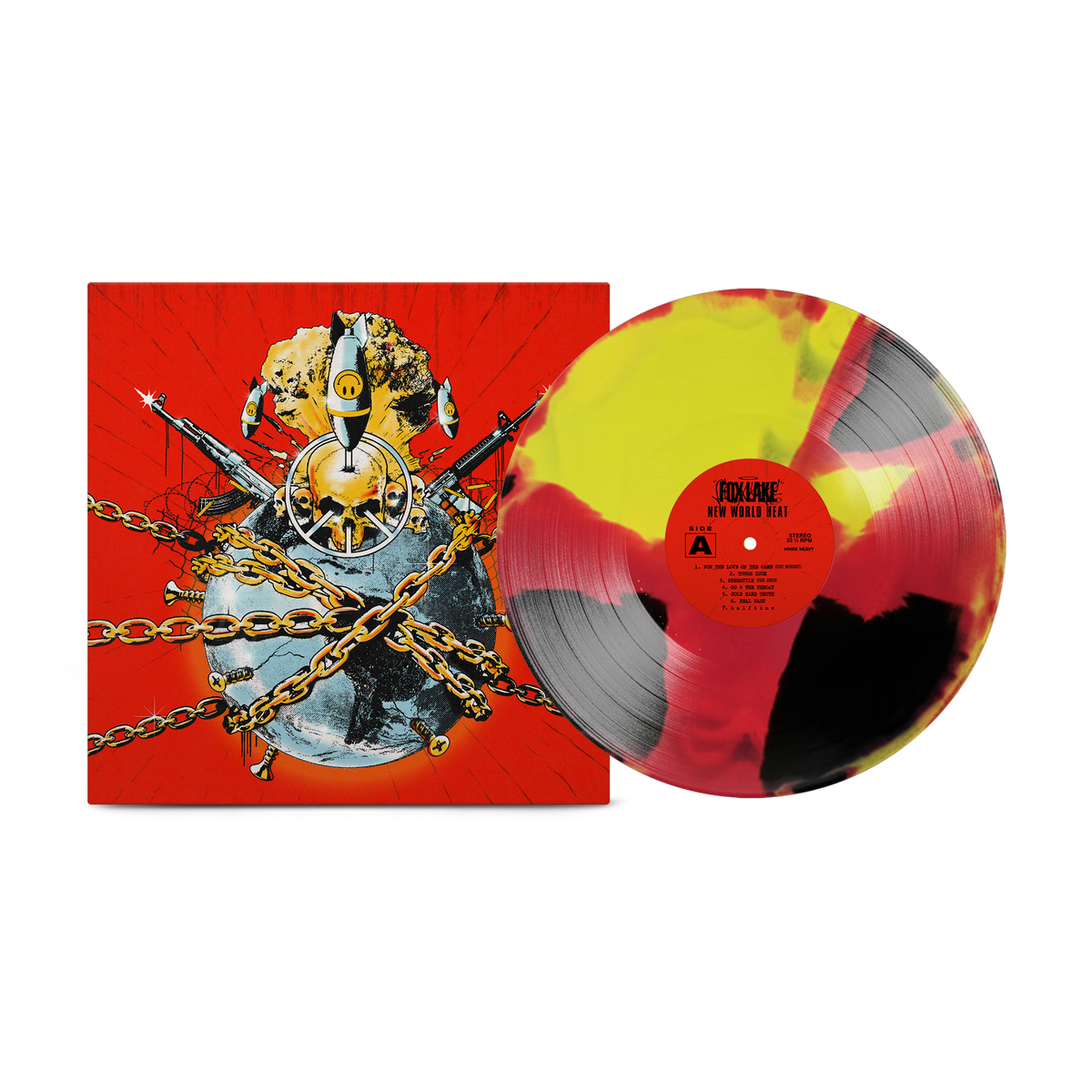 Fox Lake - New World Heat [Canary Yellow, Magenta & Black]