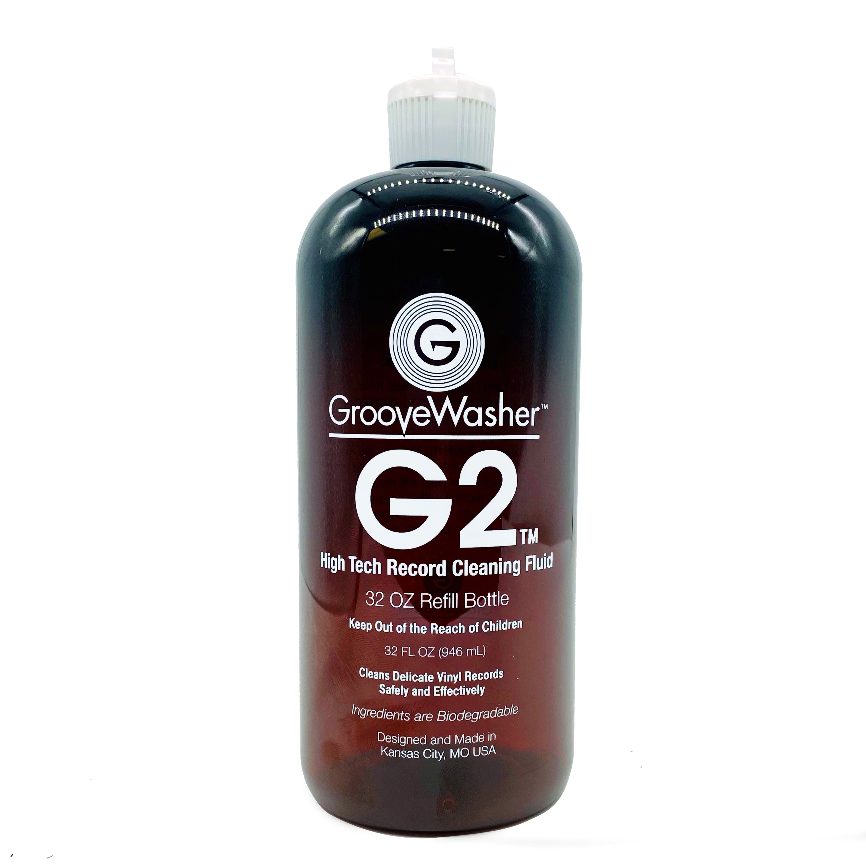 G2 Record Cleaning Fluid - 32 oz Refill Bottle