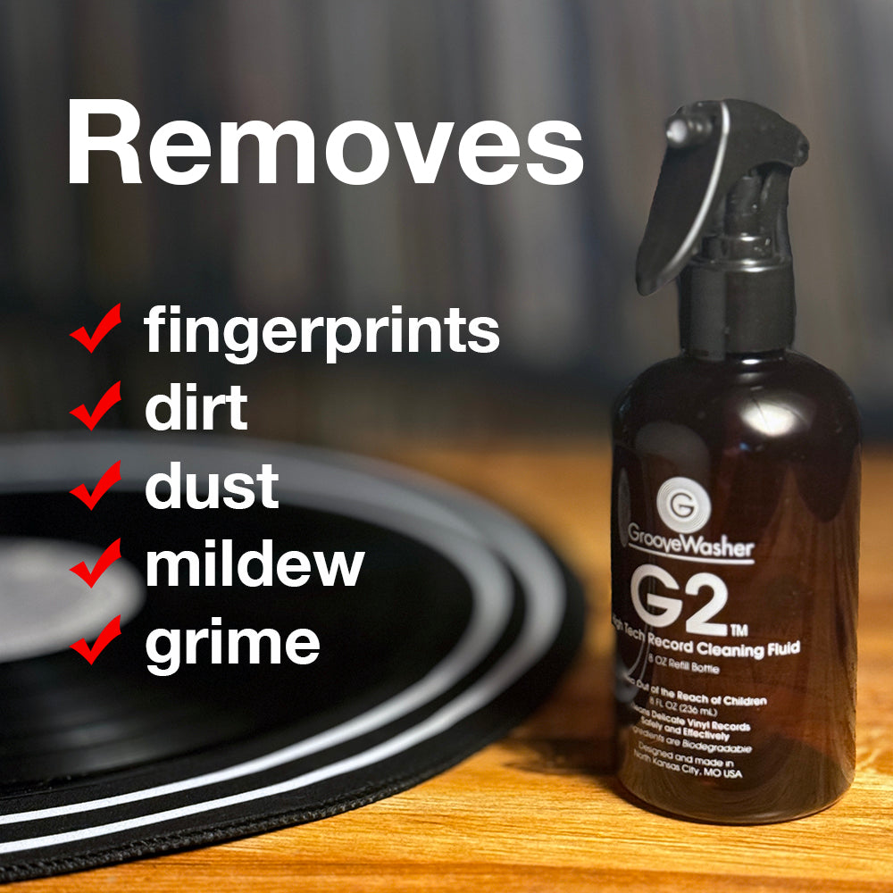G2 Record Cleaning Fluid - 8oz Bottle