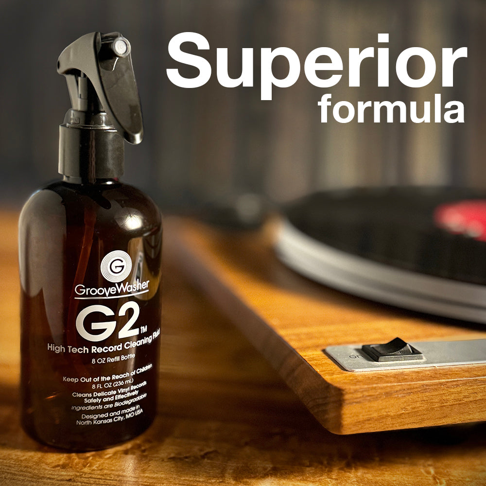 G2 Record Cleaning Fluid - 8oz Bottle