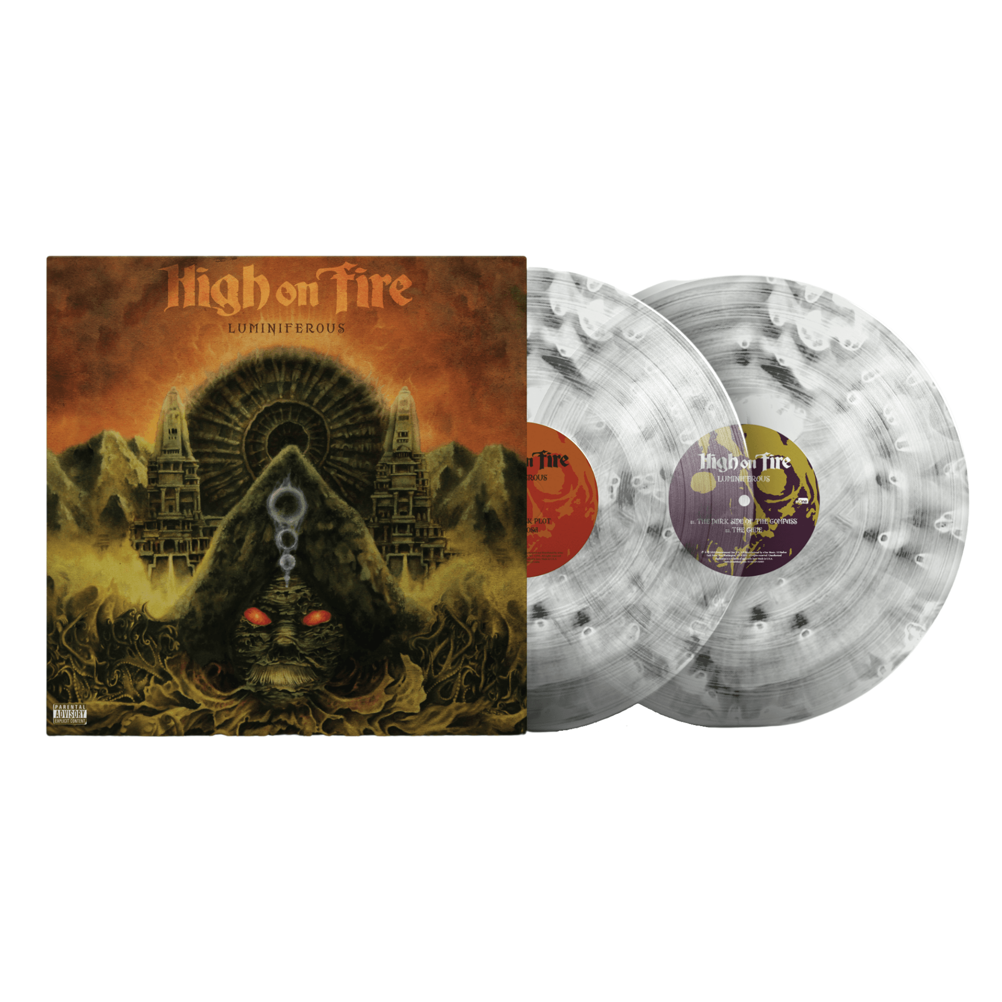 High On Fire - Luminiferous [2LP Clear & Black Ghost]