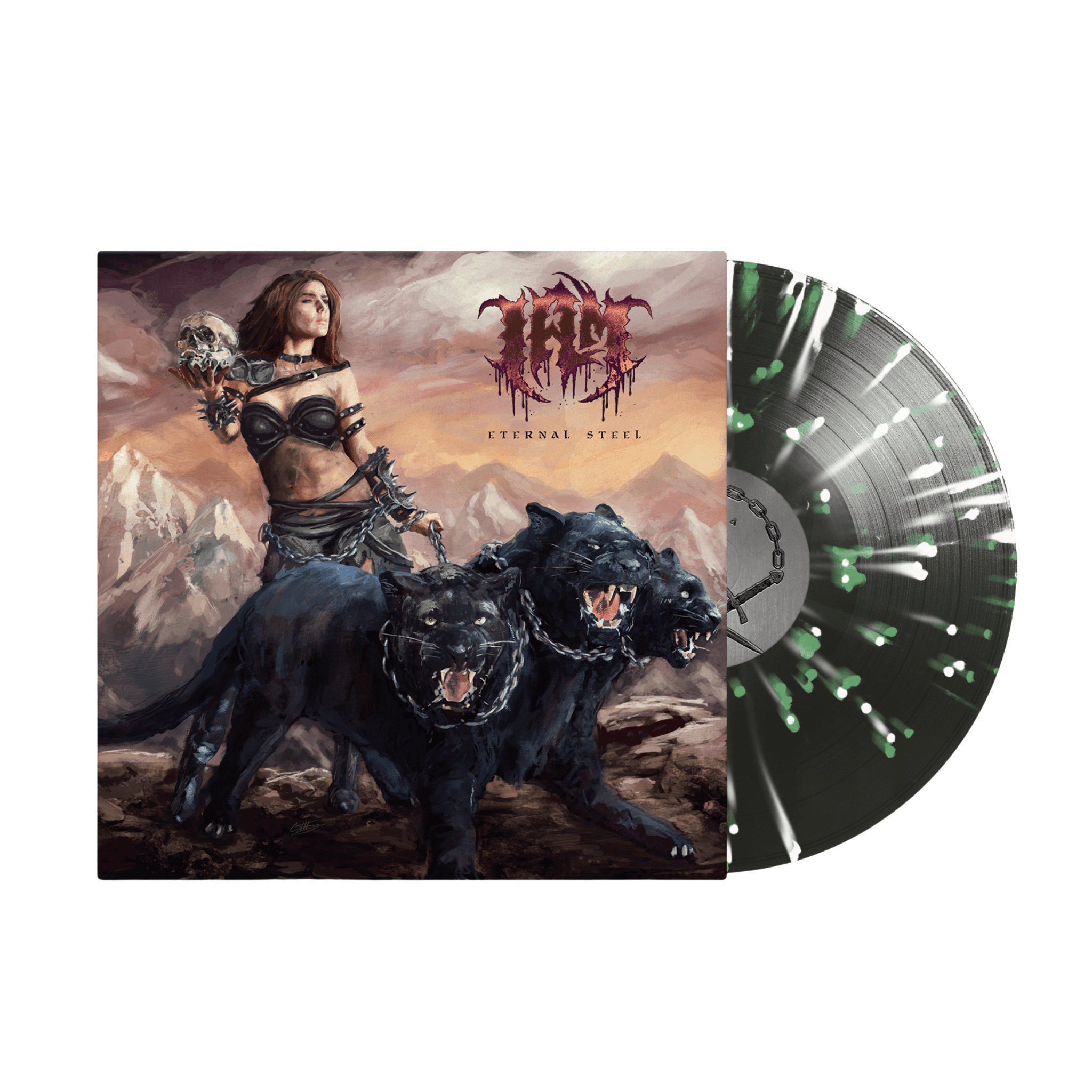 I Am - Eternal Steel [Black Ice Splatter]