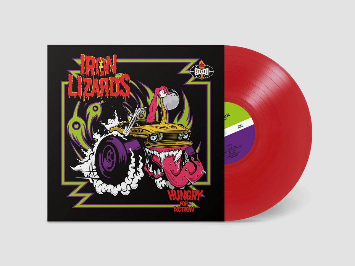 Iron Lizards - Hungry For Action [Red]