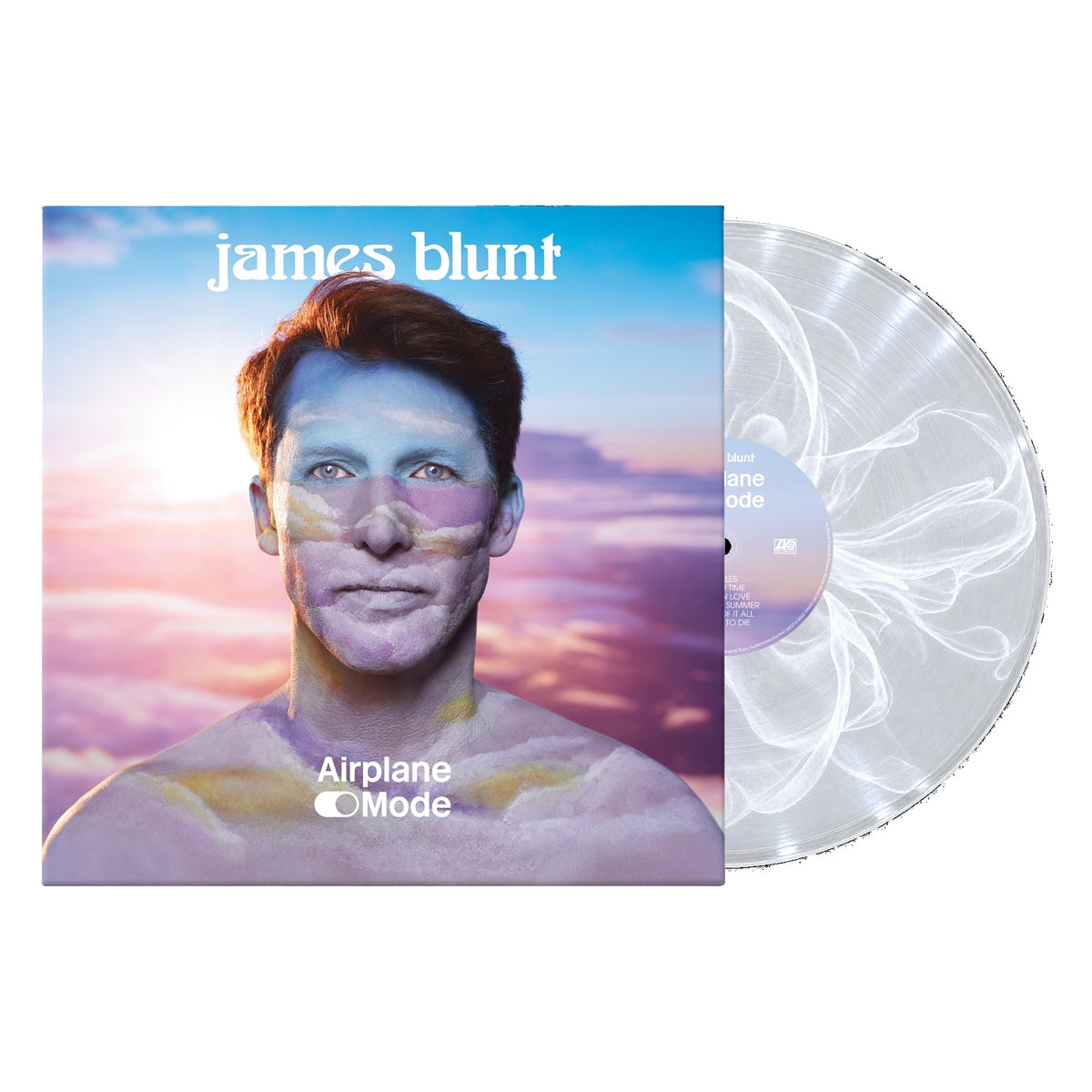 James Blunt - Airplane Mode [Clear & White EcoVinyl] - Vinyl