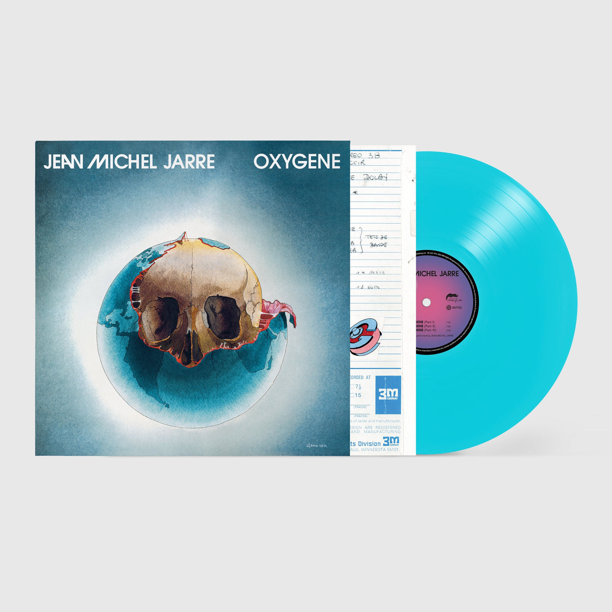 Jean-Michel Jarre - Oxygene (50th Anniversary Edition) [Transparent Turquoise Eco-Mix] - Vinyl