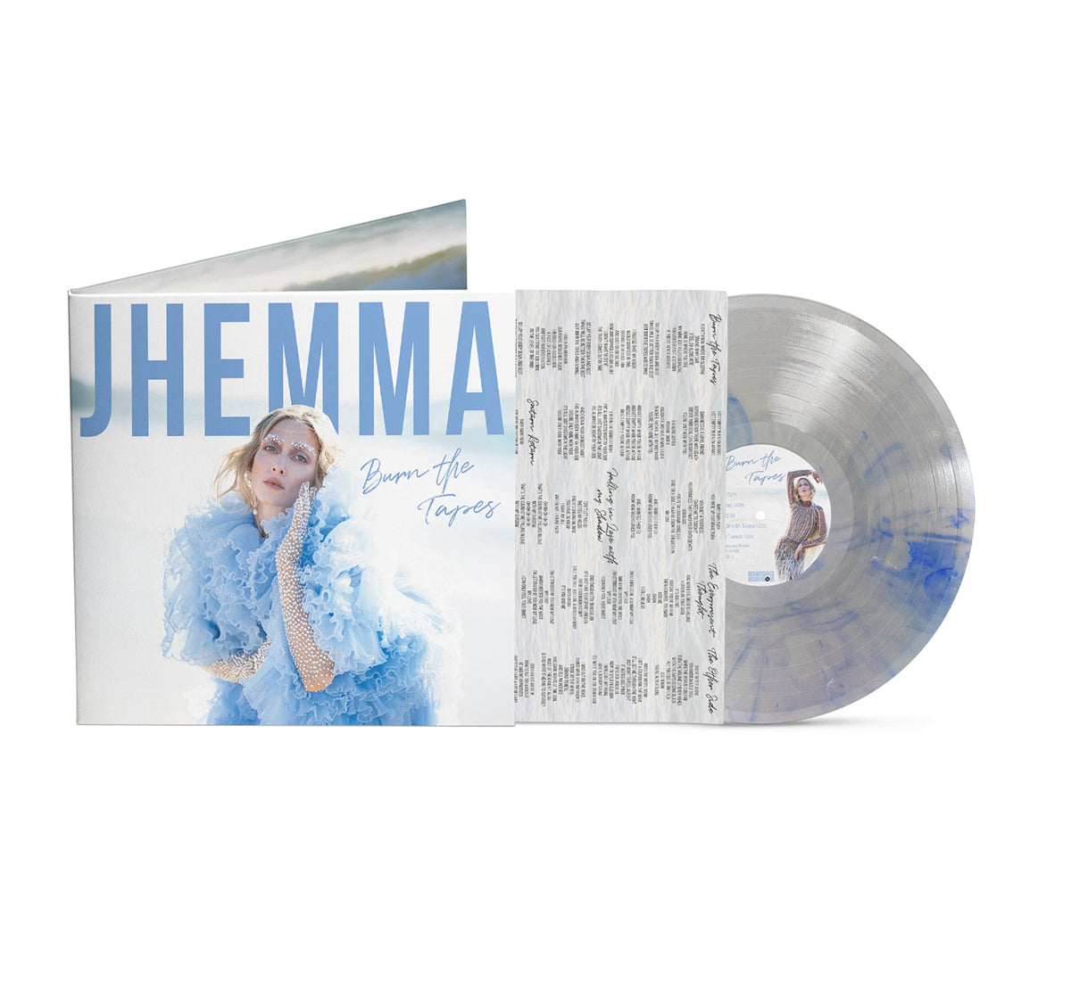 Jhemma - Burn the Tapes [Gray & Blue Marble]