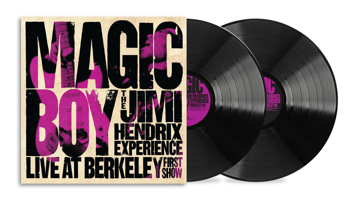 Jimi Hendrix - Magic Boy: The Jimi Hendrix Experience Live At Berkeley (First Show) [2LP] - Vinyl