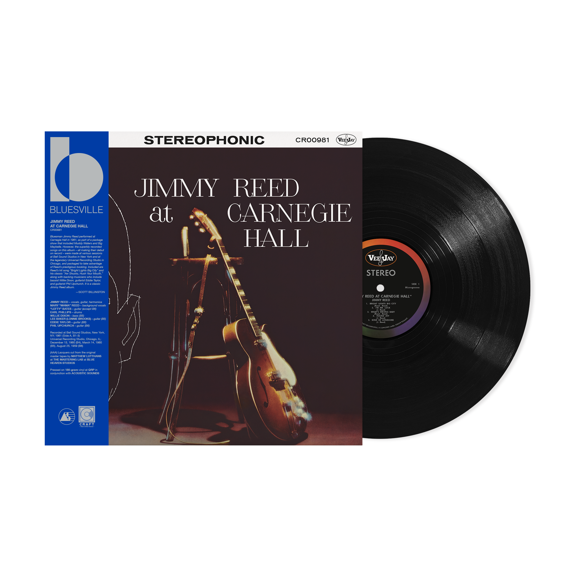 Jimmy Reed - Jimmy Reed At Carnegie Hall (Bluesville Series)